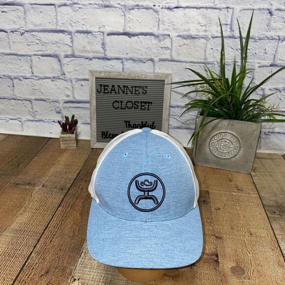 Mens baby blue hooey hat - Picture 1 of 8